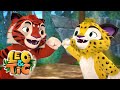 Leo dan Tig 🦁🐯 Batu Elang 🗻 Film animasi pendek sedih ⭐ Super Toons TV Bahasa