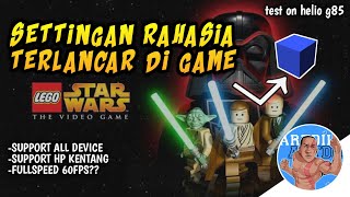HP KENTANG BISA LANCAR❗ Settingan terbaik lego star wars AETHERSX2 di hp kentang