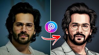 PicsArt cartoon photo editing tutorial 😍 || Cartoon image editing || Vector art screenshot 3