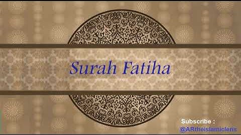 001 - Surah Al-Fatiha with Urdu Translation | سورة الفاتحة | Full Quran Tilawat