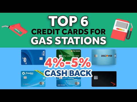 ⛽6 BEST Credit Cards for GAS in 2023 (NO Annual Fee):?Cash Back Credit Cards for Gas Stations