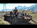 Нашел заброшенный боевой вездеход АТЛ на Эльбрусе / Found an abandoned combat Rover on Elbrus