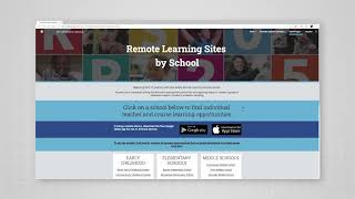 How to Connect to the Remote Learning Platform