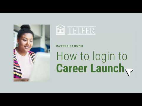 How to login to Career Launch