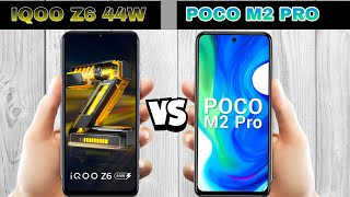 iqoo z6 44w vs poco m2 pro full comparison.