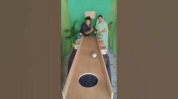 Wow steel ball rolling couples challenge #shorts #games #challenge #villagefunnychallenge