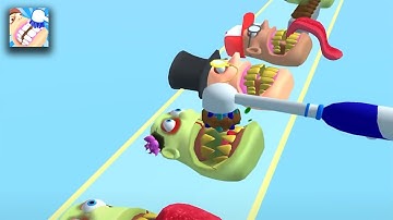 Teeth Runner 👨‍🍳🦷🍗 Mobile game gameplay android iOS new update #1