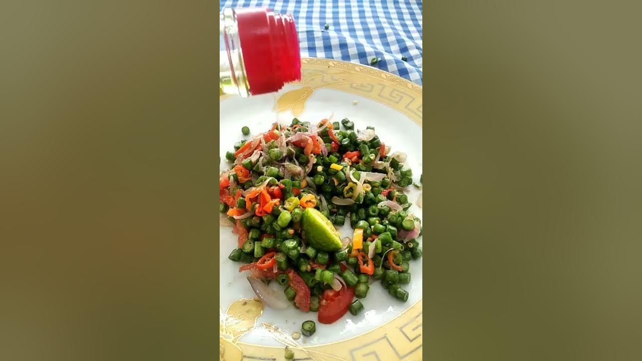cara buat sambel matah kacang panjang ciri khas masakan Bali #shorts cara buat sambel matah kacang panjang ciri khas masakan Bali #shorts
