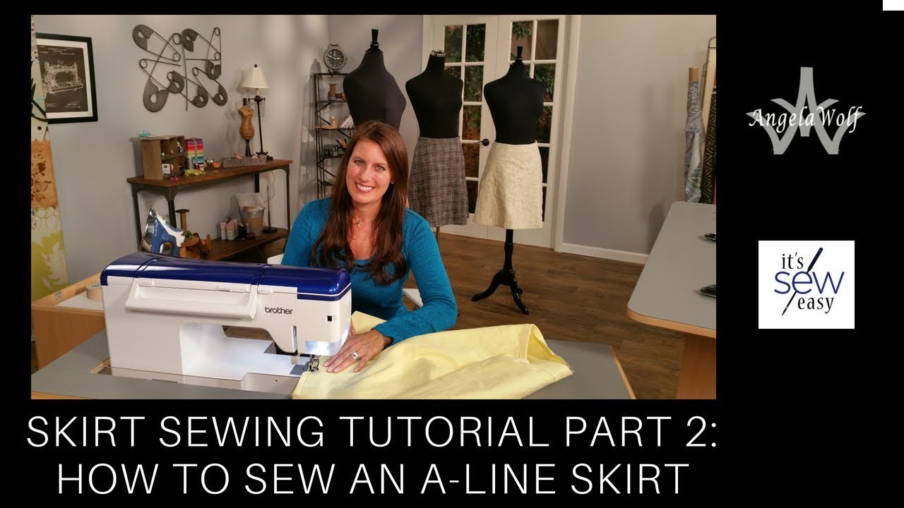 How to sew elastic (2 techniques)  Sewing Tutorial with Angela Wolf 