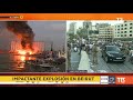 Explosión en puerto de Beirut deja gran destrucción