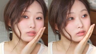 여리+말간 제철 복숭아 메이크업🍑|애굣살 두배 만드는법|봄웜 추천템|데이지크 밀크라떼|롬앤 물틴트