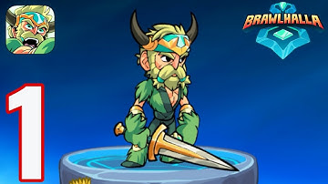 Brawlhalla - Gameplay Walkthrough Part 1 - Strikeout 1vs1 Online (iOS, Android).