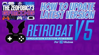 Retrobat - How to Update the latest Version V5.3
