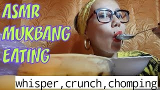 ASMR MUKBANG.Eating soup and chomping🥣.Хлебаю суп,чавкаю и плямкаю.Шёпот.Whisper.