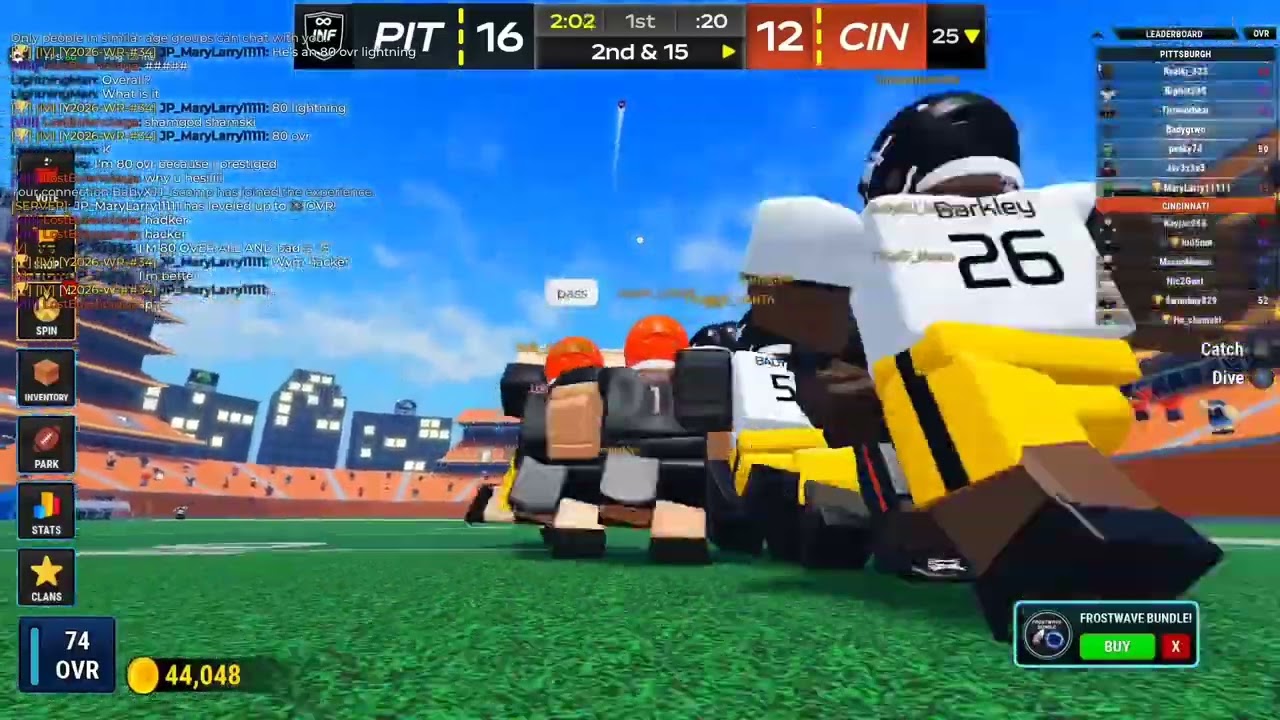 Bro this was crazyyyy // Game name: Football legends