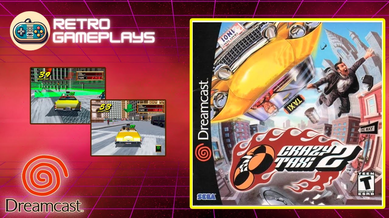 Crazy Taxi 2 Dreamcast pas cher - Meilleures ofes sur le neuf et l'occasion