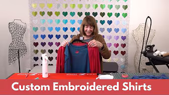 Custom Embroidered Shirts Made Easy with a 4x4 Hoop