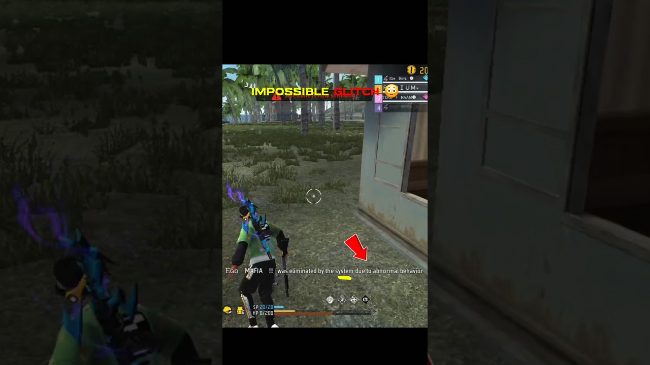 Impossible Glitch 😳 Ye Kaise Ho Gaya? | Free Fire 