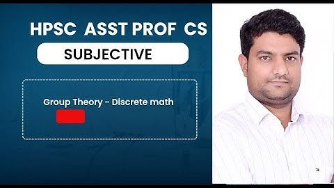 21. Algebraic Structures - Discrete Math
