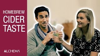 Homebrew Cider Tasting Experiment!