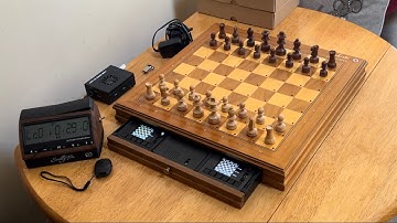 The King v3.50 Vs Lc0 v0.29.0 via Elfacun, Brocoli & PicoChess v3 on a Mephisto Exclusive Board