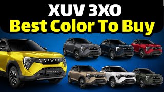 Mahindra XUV3XO Colour Options | XUV 3XO Best Colour to buy #mahindraxuv3xo