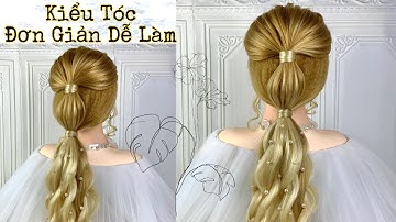 #0130. Kiểu Tóc Đơn Giản Dễ Làm #ngọcuyênn #tếttóc #búitóc