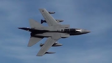 Low level RAF Tornado GR4 Mach Loop Wales