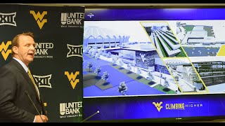 WVU AD Shane Lyons unveils $100 million master plan for WVU Athletics facilities upgrades 8/2/18