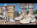 Jacquemus nike air humara lx light bone beige unboxing et on feet fr