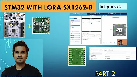 LoraModule Configuration in STM32  Part 2. #SX1262 #stm32