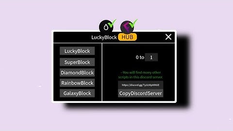 lucky blocks script free Blocks[pastebin]