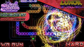 [ WR Run ] Hard Diff Any% - 1:00:18.041 RT | Luxor Evolved Sep