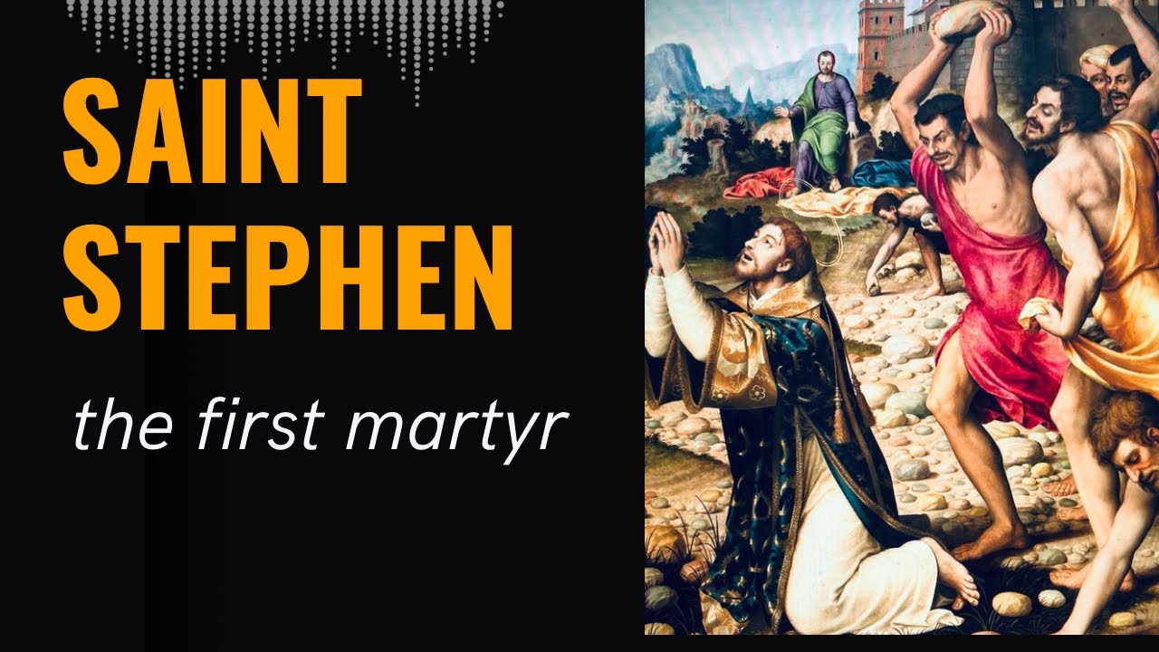 Saint Stephen‼️the first martyr #saintstephen #catholicsaint #saints # ...