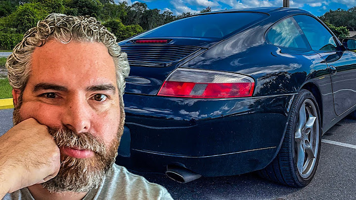 NEVER buy a Porsche! Unless this is worth enough to you