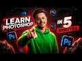 The Fastest Way to Learn Photoshop 🚀 | Photoshop full overview