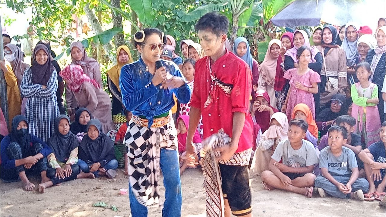 Kocak Abis Kalau Cemong dan mplon Bersatu  Ebeg Kuda Pangrawit Group