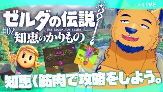 【完全初見】ほぼ毎日筋トレしてるガチムチ男だしもう知恵要らんかも。【ゼルダの伝説 知恵のかりもの #2】