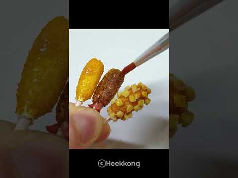 #how #diy #miniature #food DIY Miniature Realistic Hotdog <strong>Board</strong> shop♥How to <strong>make</strong> miniature Hotdog♥