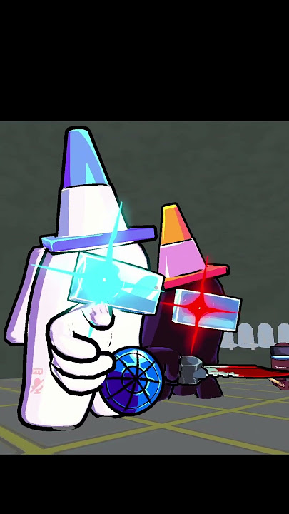 They met... black impostor and white Crewmate