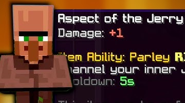 How to craft the aspect of the Jerry (Hypixel Skyblock)