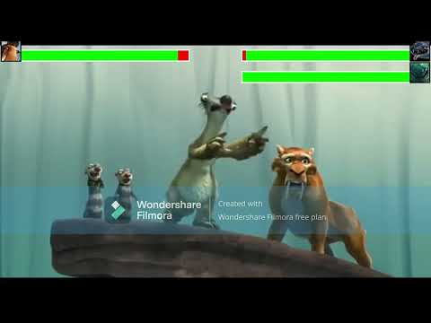 Ice Age: The Meltdown [2006] - Final Battle with Healthbars