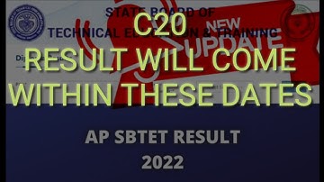 C20 RESULT WILL COME WITHIN THESE DATES #sbtet #sbteresult #rajsunilvibes #sbte_exam #c20