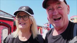 Blackpool day out with Geoff \& Cheryl from Cilla Black's 80's Blind Date show