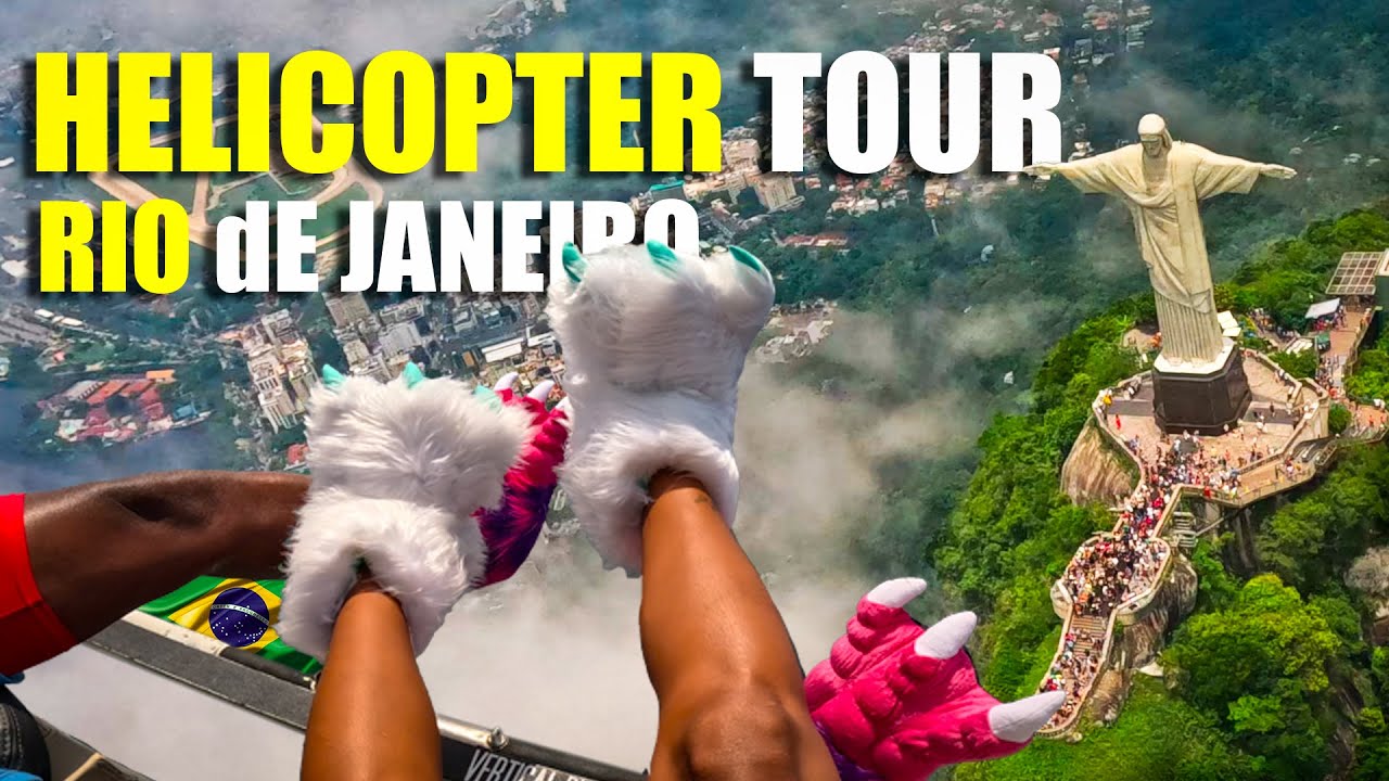 Helicopter Tour in Rio de Janeiro 🇧🇷♥️🔥