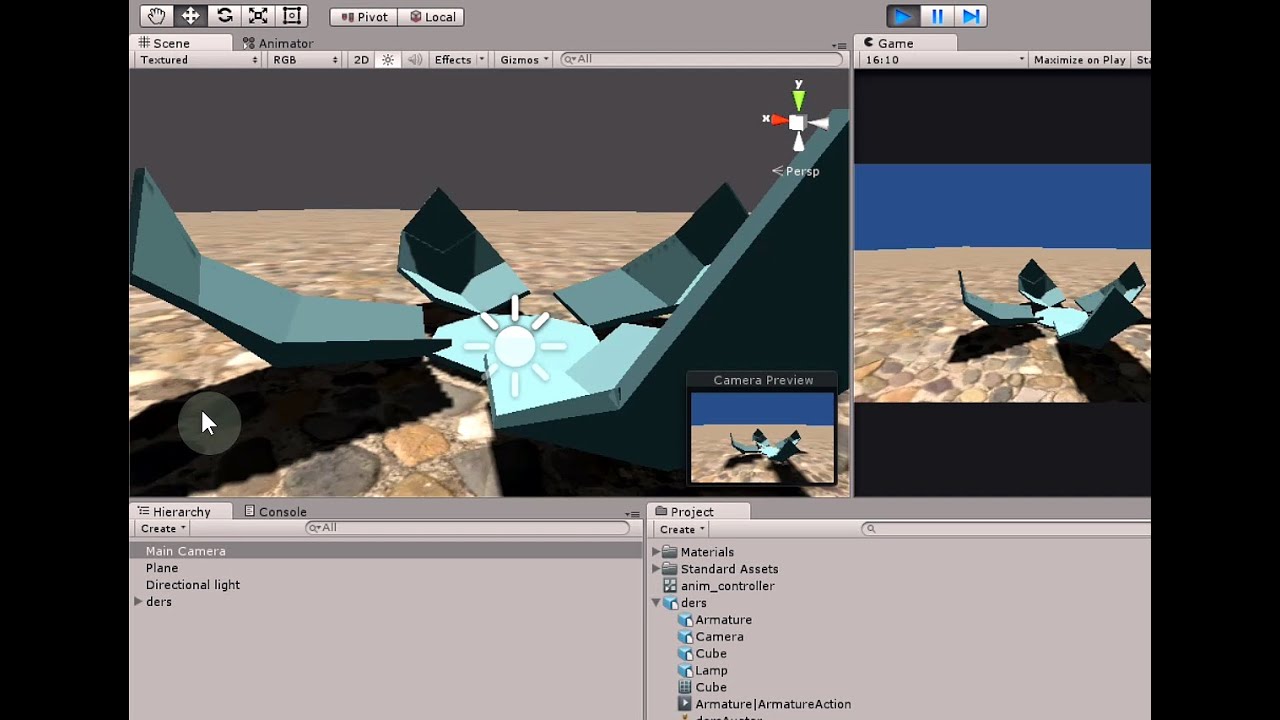 Blender to Unity Fbx Export-Import [Turkish] - YouTube