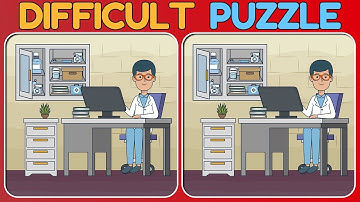 Spot The Difference #127✅ ONLY GENIUS CAN FIND! [ Find 3 Differences Hard ]