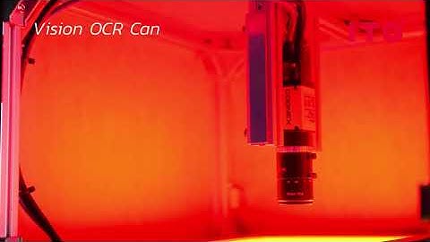 Vision Inspection Machine: OCR, Optical character recognition