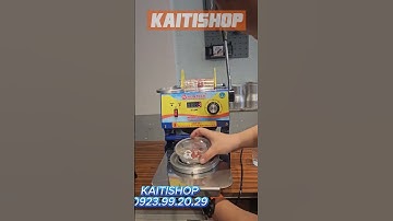 Máy dập cốc nước mía thủ công Newtech X10 #maydapcocnuocmia #maydapcoc800ml