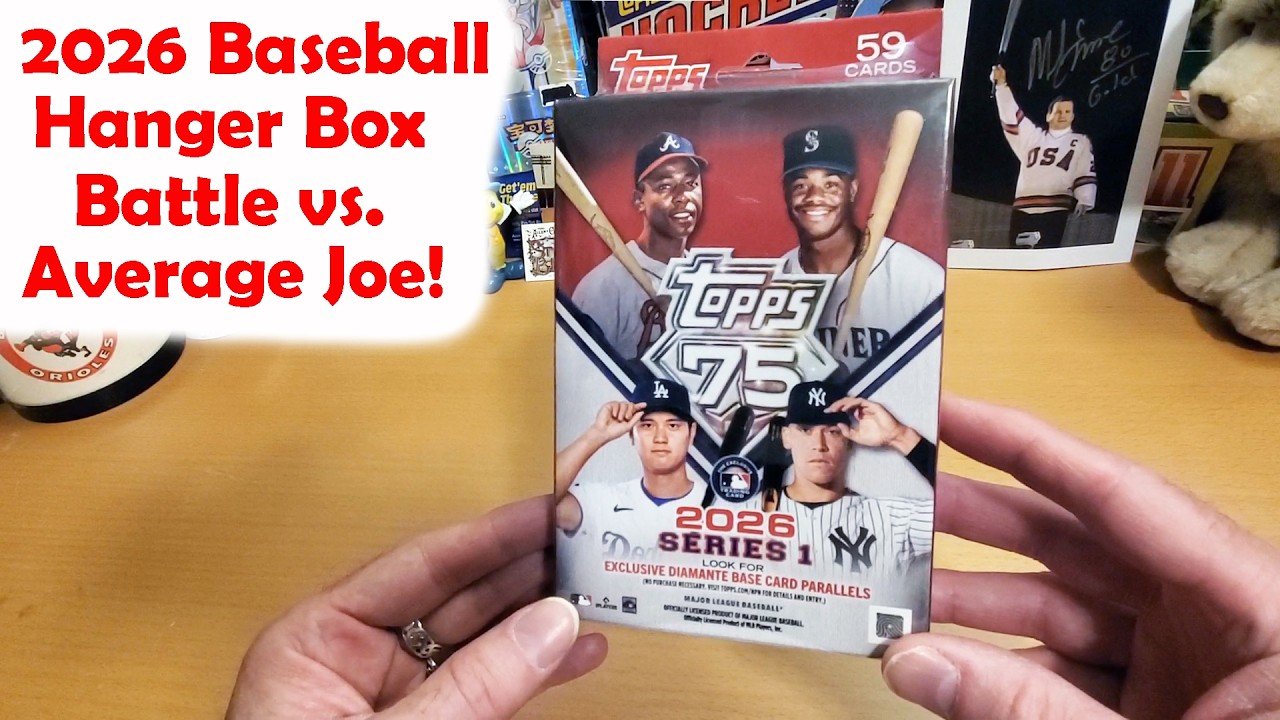 Битва бейсбольных боксов 2026 года против @averagejoe1974!